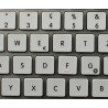 Apple Swiss multilingual non-transparent keyboard sticker