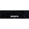 English UK Notebook keyboard sticker