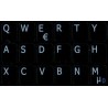 French QWERTY Notebook keyboard sticker