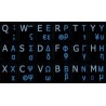 Greek English Notebook keyboard sticker