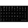 English US non transparent keyboard stickers