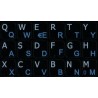 Italian English Notebook keyboard sticker