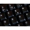 Replacement French AZERTY keyboard sticker