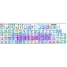 Adobe Audition Galaxy series keyboard sticker