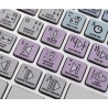 Avid Pro Tools Galaxy series keyboard sticker apple