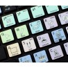 REASON Galaxy series keyboard sticker apple