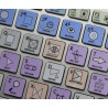 Apple Final Cut Pro Galaxy series keyboard sticker