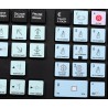 CUBASE / NUENDO Galaxy series keyboard sticker  apple