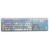 CUBASE / NUENDO Galaxy series keyboard sticker  apple