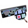 CUBASE / NUENDO Galaxy series keyboard sticker  apple