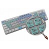 Avid Xpress Galaxy series keyboard sticker Apple size