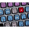 Video Pro X keyboard sticker