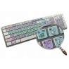 Autodesk AutoCAD Galaxy series keyboard sticker apple