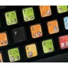 CorelDRAW keyboard sticker