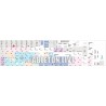 Ableton Live Galaxy series keyboard sticker apple