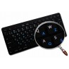 Programmer Dvorak English non-transparent keyboard stickers 14x14