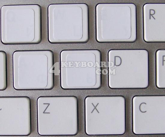 BLANK KEYBOARD STICKERS WITH WHITE COLOR OF BACKGROUND  