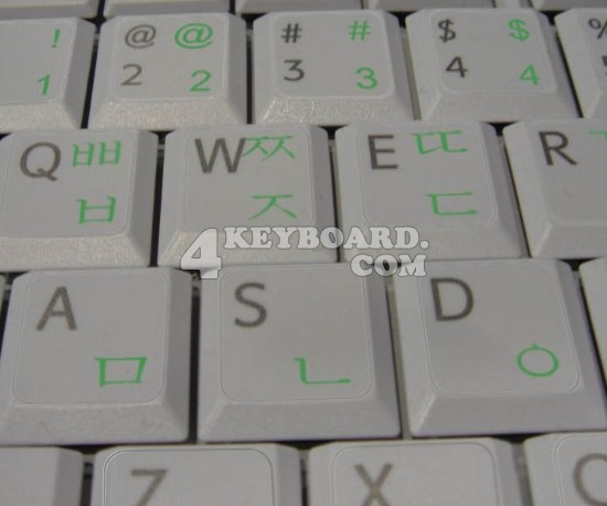  hue of the stickers is suitable for all kind of keyboards in spite 