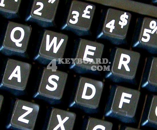 LARGE LETTERING Keyboard Stickers are widely used at schools 