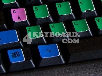 Learning English UK Colored PC Keyboard Sticker