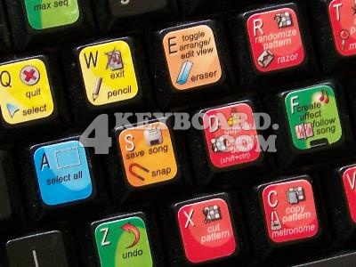   your standard keyboard you can immediately start editing with