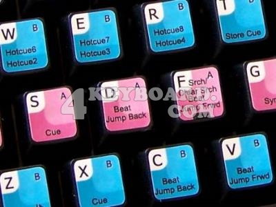 TRAKTOR PRO ® keyboard stickers are designed to improve your 